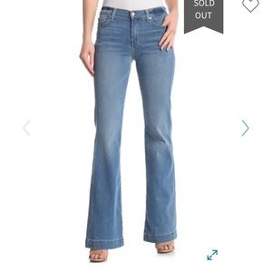 7 for all Mankina dojo flared jeans